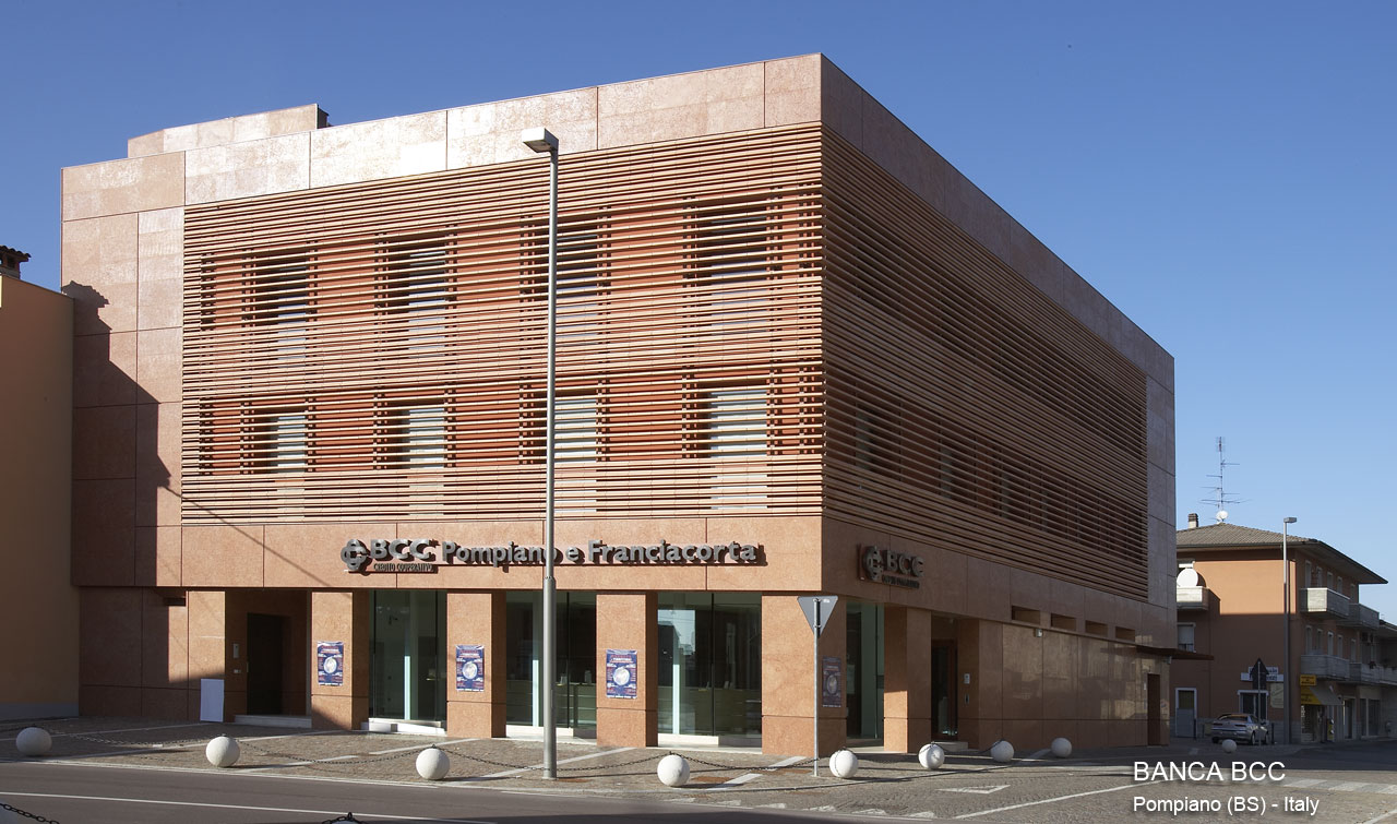 Sbbs Building Solution Sede Banca Credito Cooperativo Di Pompiano Sbbs Building Solution